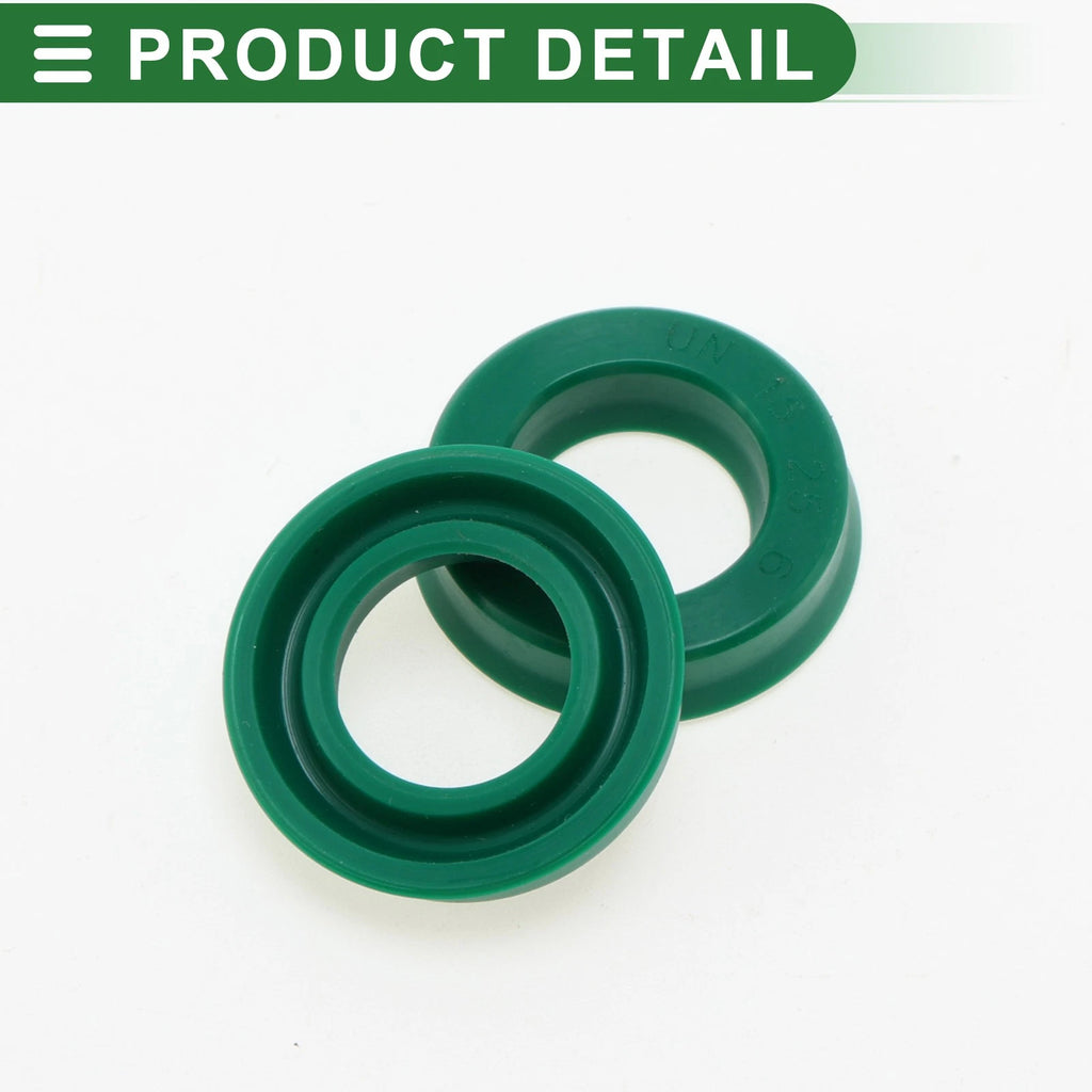 Set of 5 Oil Seal Rotary Shaft Seal 15x25x6mm High Pressure Green for Various Models