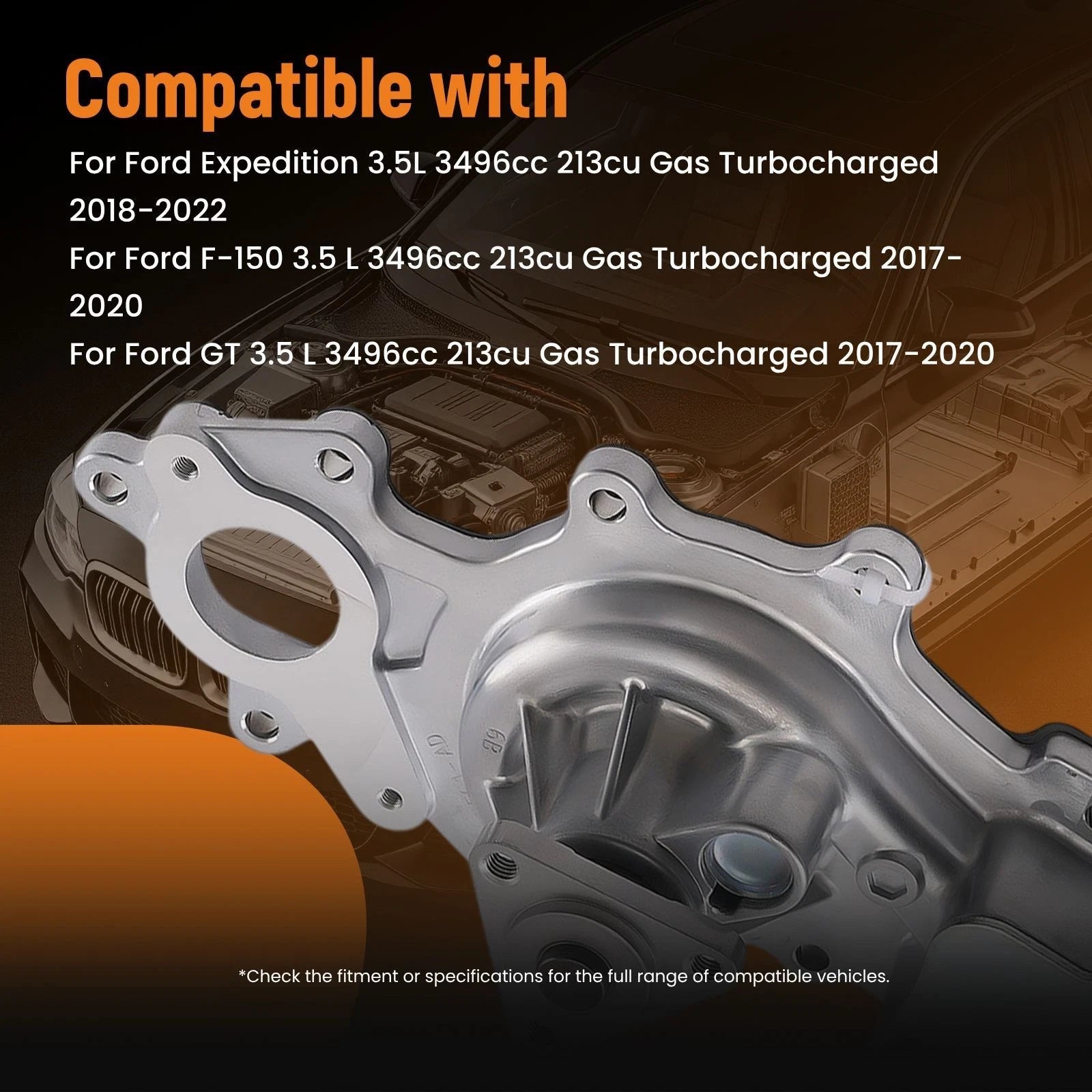 Timing Chain Kit VVT with Water Pump Tool for Ford Lincoln Navigator F-150 (2011–2019)