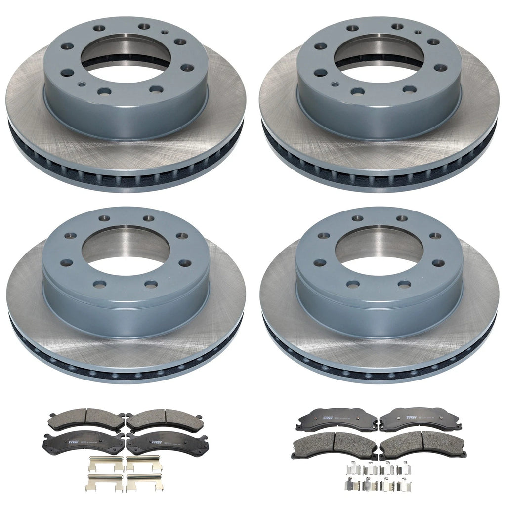 DuraGo Rotors & TRW Pro Metallic Pads Kit for Express Savana 3500 (2003–2023)