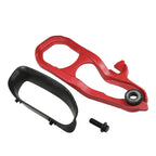 Set of 2 Front Red Tow Hooks for Ram 1500 DT (2019–2022) with Hardware