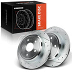 Rear Drilled Brake Rotors for Jeep Grand Cherokee Commander (2005–2010)