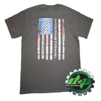 International T-Shirt for Semi Truck (Diesel, Short Sleeve, Grey)