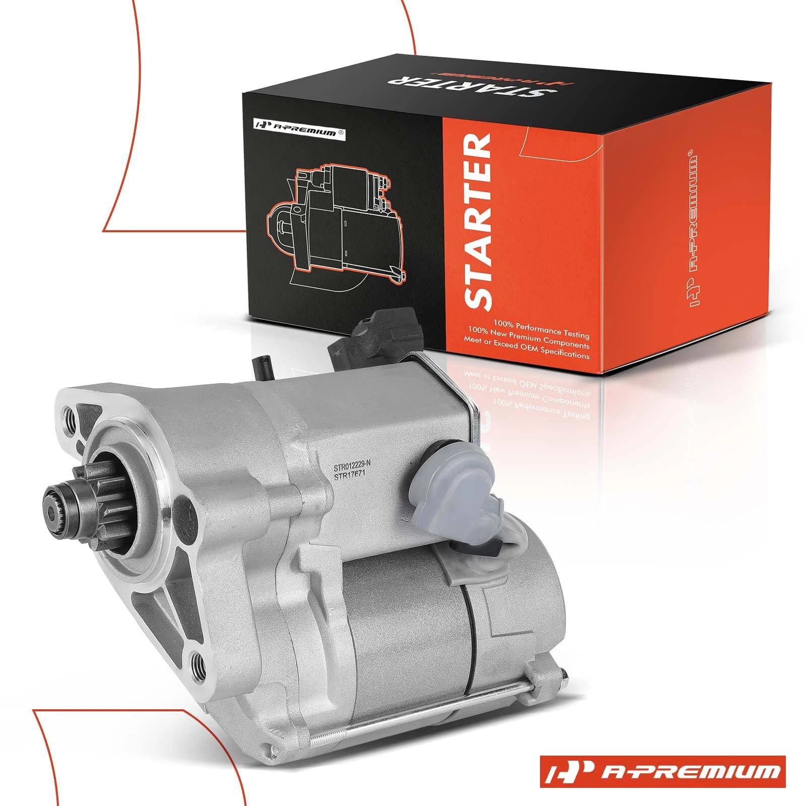 Starter for Toyota 4Runner Tacoma Tundra T100 (1995-2004)