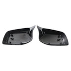 Rear View Mirror Cover Trim Black for BMW E60 E61 (2004-2007)