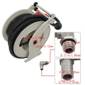 1" x 50FT Fuel Hose Reel for Vehicle (300 PSI) with Fueling Nozzle