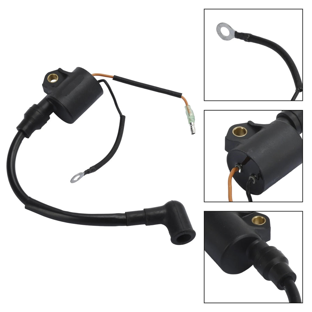 Ignition Coil for Yamaha 2HP 2 MSH 2B MHS 2C (1995–2002) 6A1-85570-00