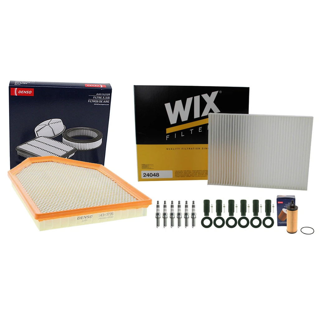 Tune Up Kit with 6 NGK Spark Plugs & Boots for Dodge Charger 300 (2011–2023)