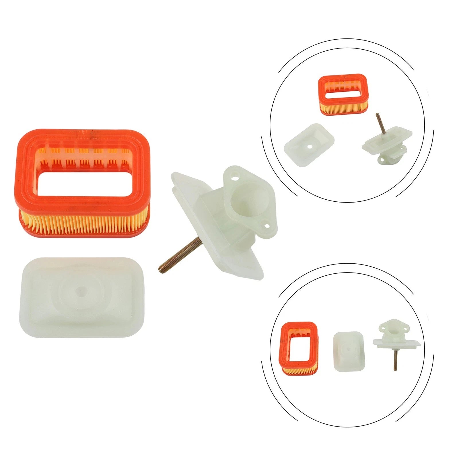 Air Filter Set for 5200 5800 Chainsaw (52CC 58CC)