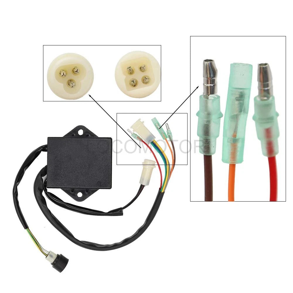 CDI Box Ignitor for Yamaha ATV Big Bear YFM350FW YFM350ER (1987–1988)