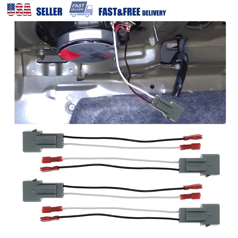 4X Metra 72-5512 Speaker Wire Adapters for Ford Vehicles (1986–Present)