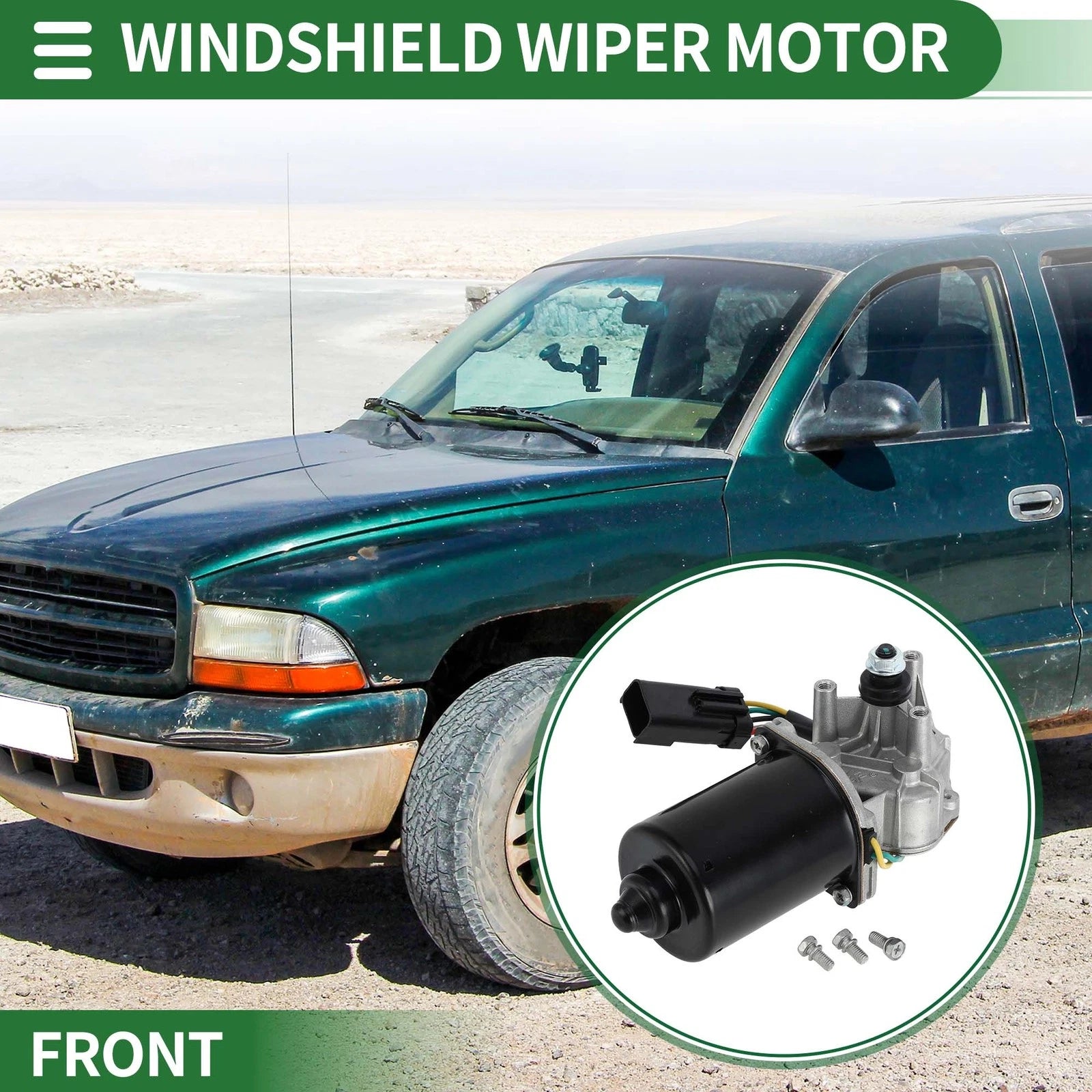 Front Windshield Wiper Motor for Dodge Dakota (1997–2010) No. 55154863/55154863AB