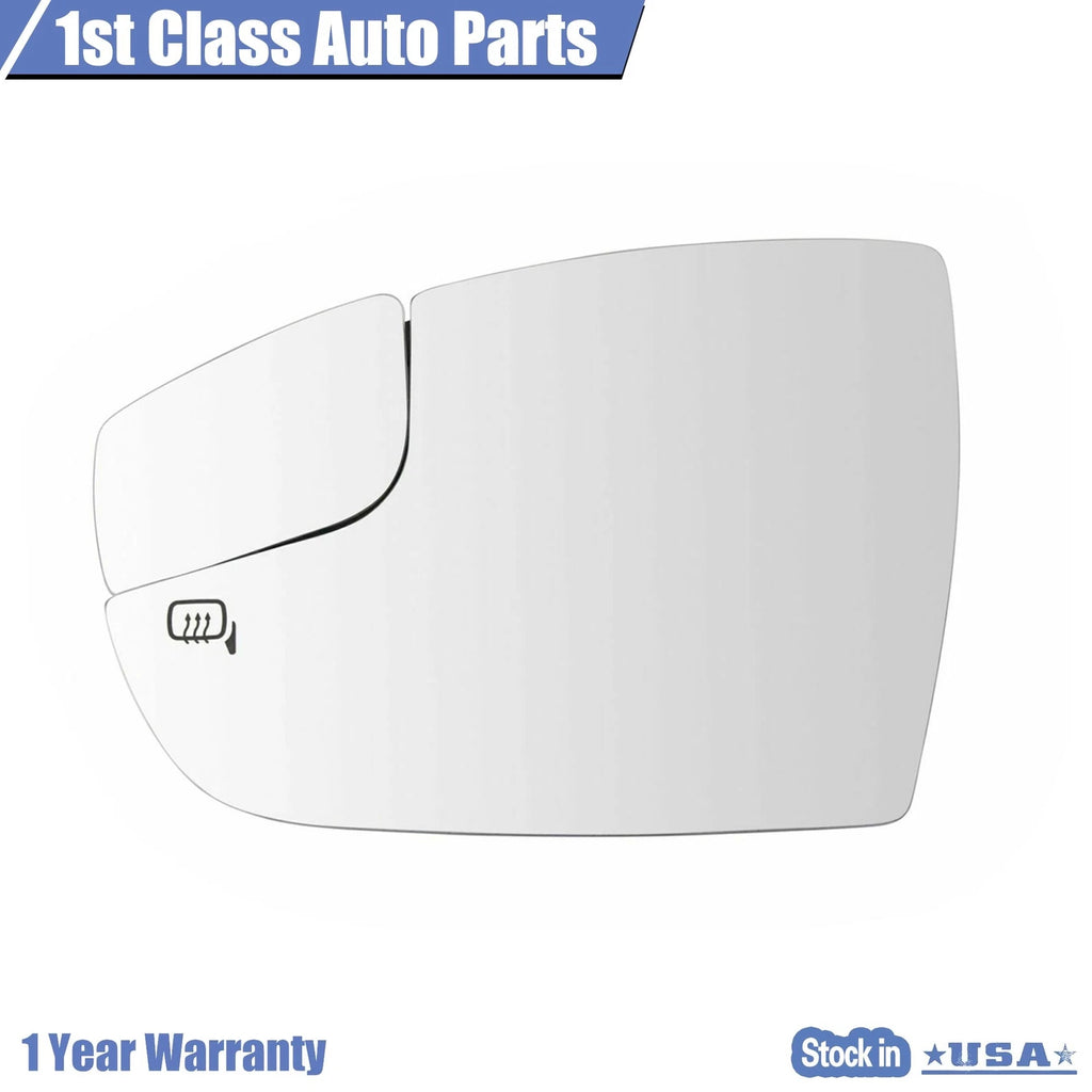 Set of Heated Mirror Glass for Ford Focus (2012–2018) Right & Left