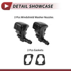 Windshield Washer Nozzle 2 x for Dodge Charger, Chrysler 300 (2006-2010)