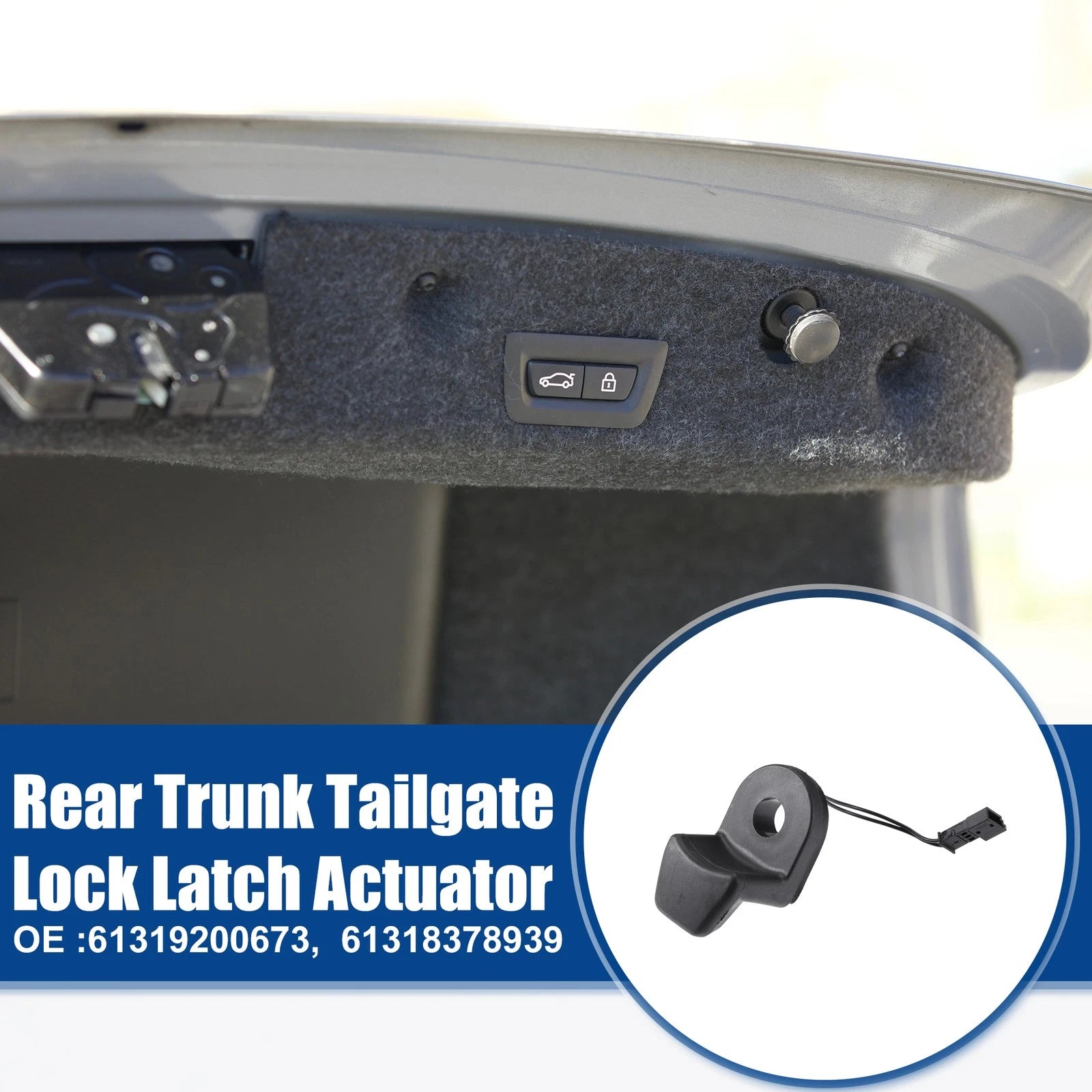 Rear Tailgate Window Control Switch Button for BMW 325i 328i (2000–2013)