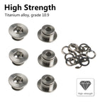 Floating Brake Disc Bobbins Kit for BMW S1000R S1000RR S1000XR (2014–2023)