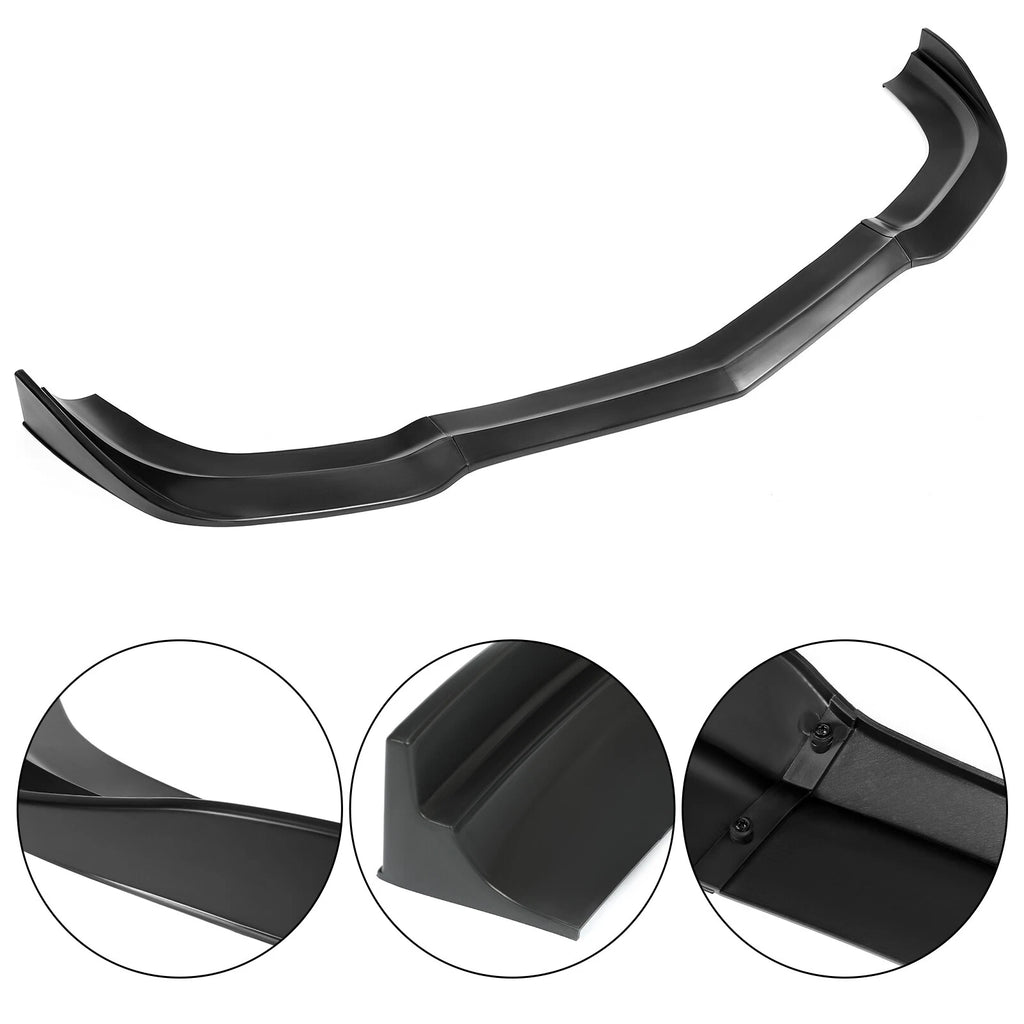 Front Bumper Lip Spoiler for Dodge Charger SRT8 (2011–2014) Matte Black