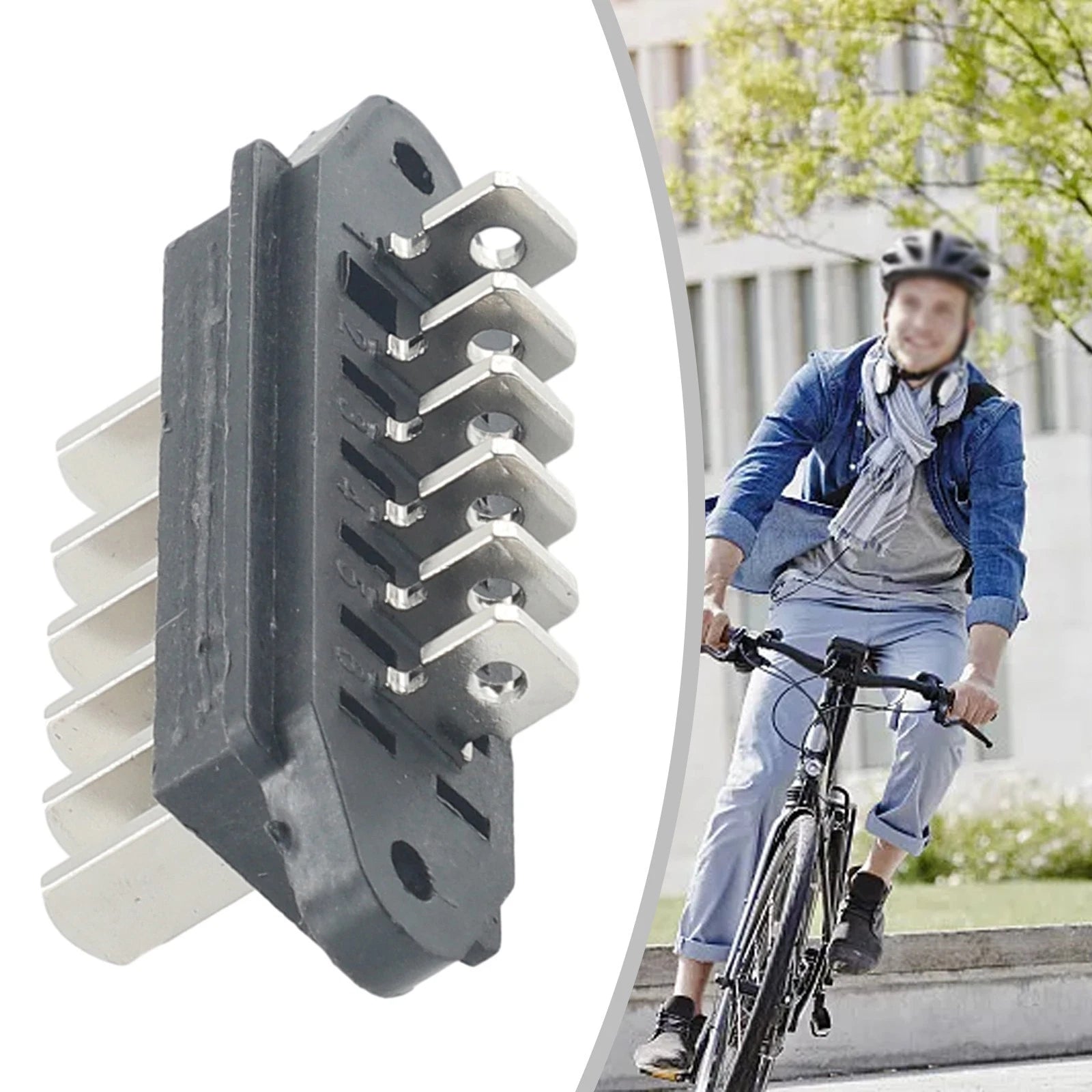 6 Pin Battery Connector for Electric Bike Battery Box (Electric Bike)