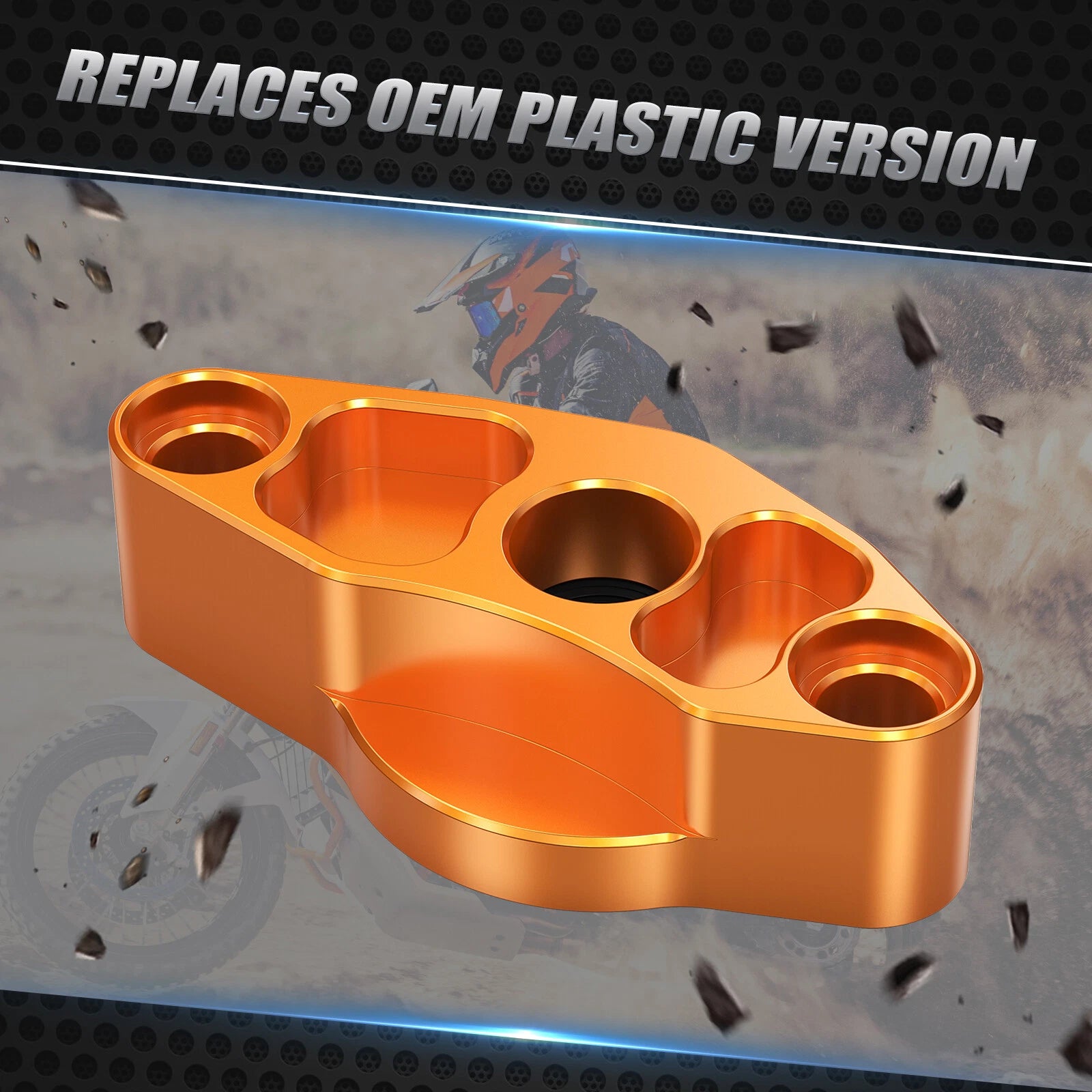 Aluminium Clutch Slave Cylinder Mounting Plate for KTM 950 Adventure S (2003–2005)