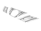 Aluminum Chrome Billet Grille Insert for Nissan Rogue (2014–2016)