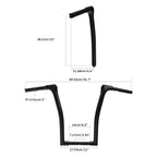 15" Rise 1" Ape Hanger Handlebar for Harley Softail FXLR FXBB FXST (2018–2024)