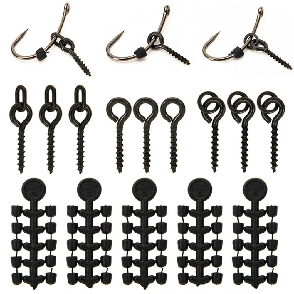 20pcs Bait Screws for Fishing Boilies Terminal Tackle