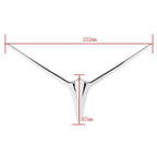 Chrome Front Fairing Eyebrow Accent Trim for Honda Goldwing GL1800 (2012–2017)