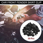 50 Pcs Front Fender Skirt Clip for Honda Civic (2013–2021), Honda Fit (2015–2021)