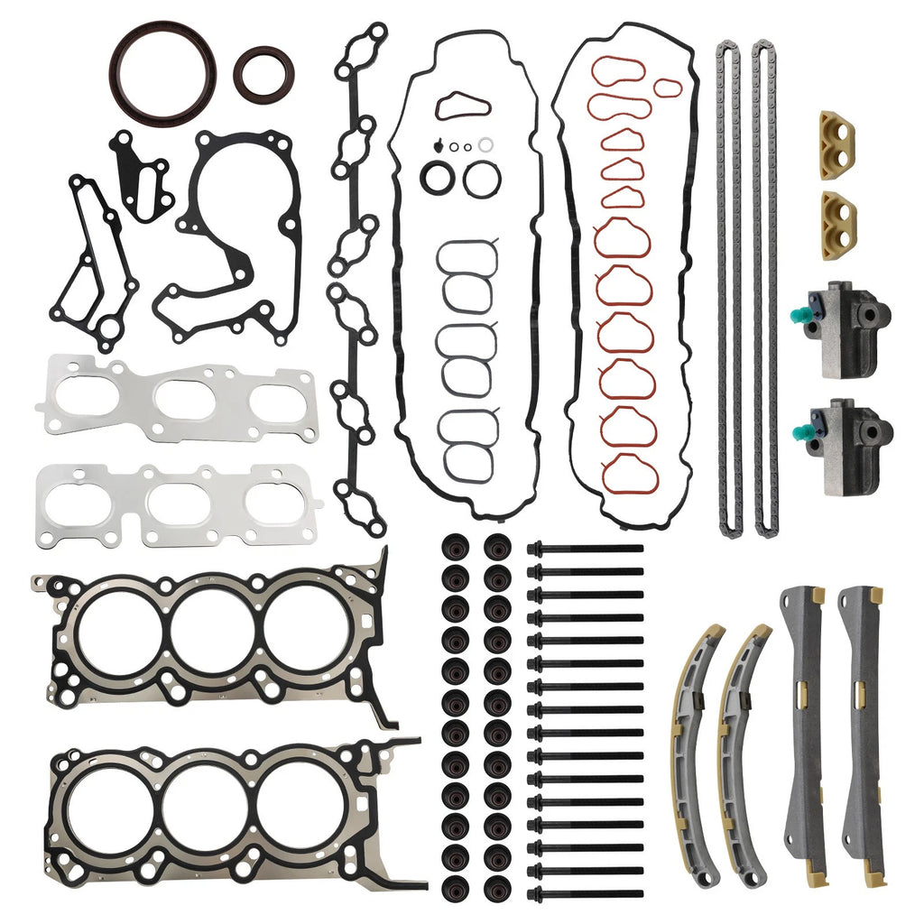 Engine Timing Chain Tensioner Kit for Kia Hyundai (3.3L 3.5L 3.8L) (2011–2019)