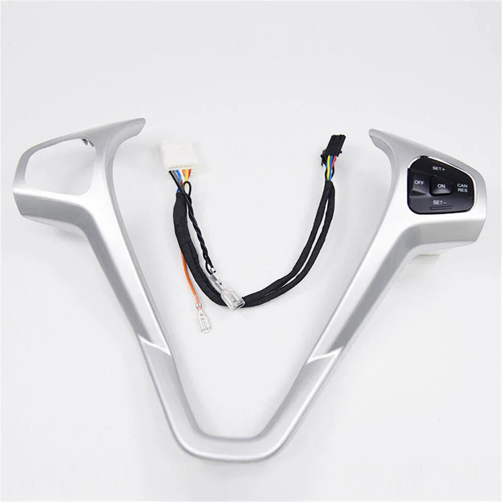 Steering Wheel Frame & Right Switch Button for Ford Fiesta MK7 MK8 Ecosport (2013)