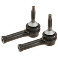 Set of 2 Front Outer Steering Tie Rod Ends for Ford Lincoln MKT (2010–2019)