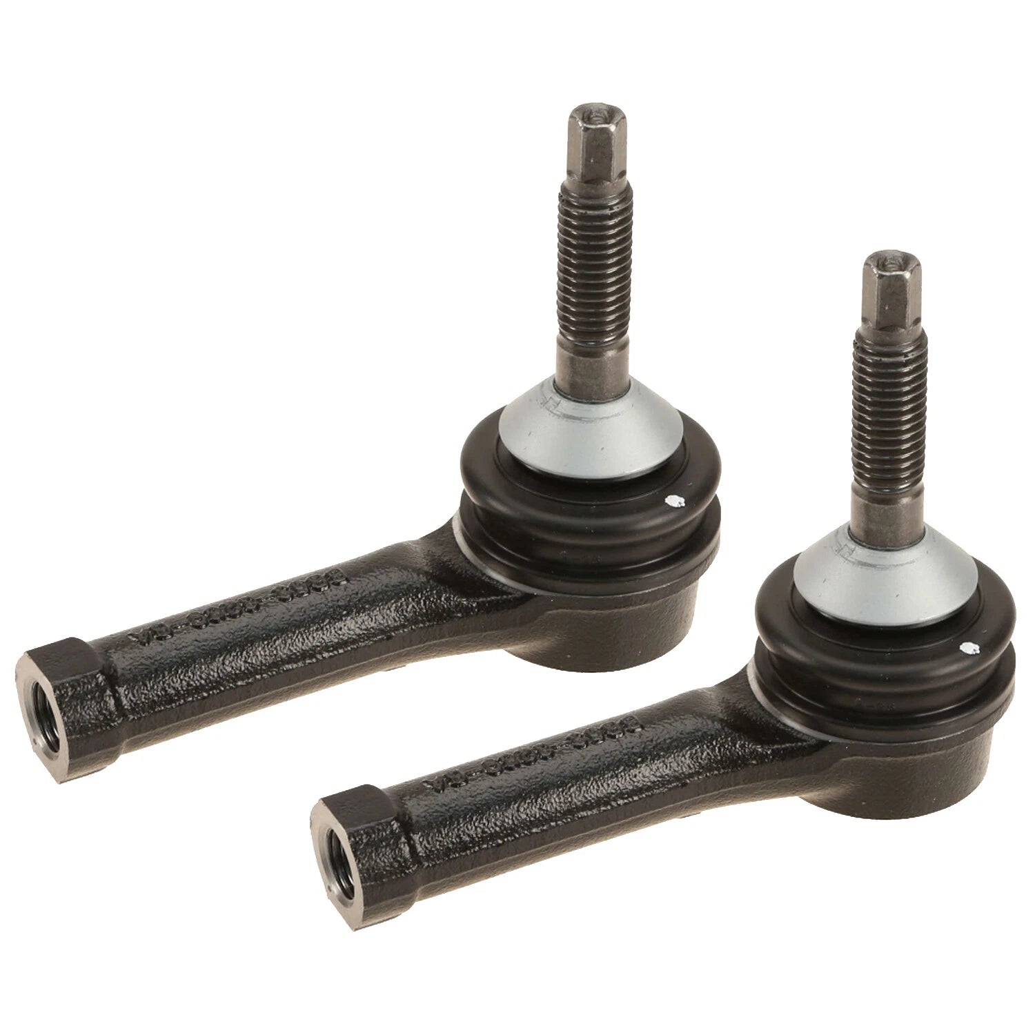 Set of 2 Front Outer Steering Tie Rod Ends for Ford Lincoln MKT (2010–2019)