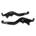 CNC Black Extendable Brake Clutch Levers for BMW R1200GS R1250GS (2013-2020)