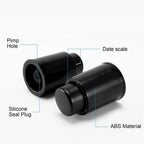 2X Compact Vacuum Wine Stopper for Most Wine Bottles (No Tools Needed)