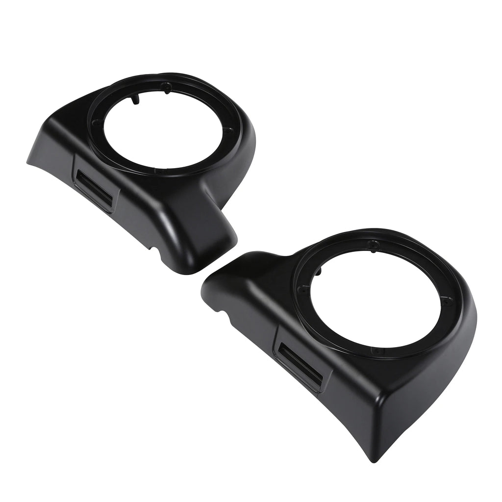 6.5" Speaker Pods for Harley Road King (2014–2024) - Black Denim