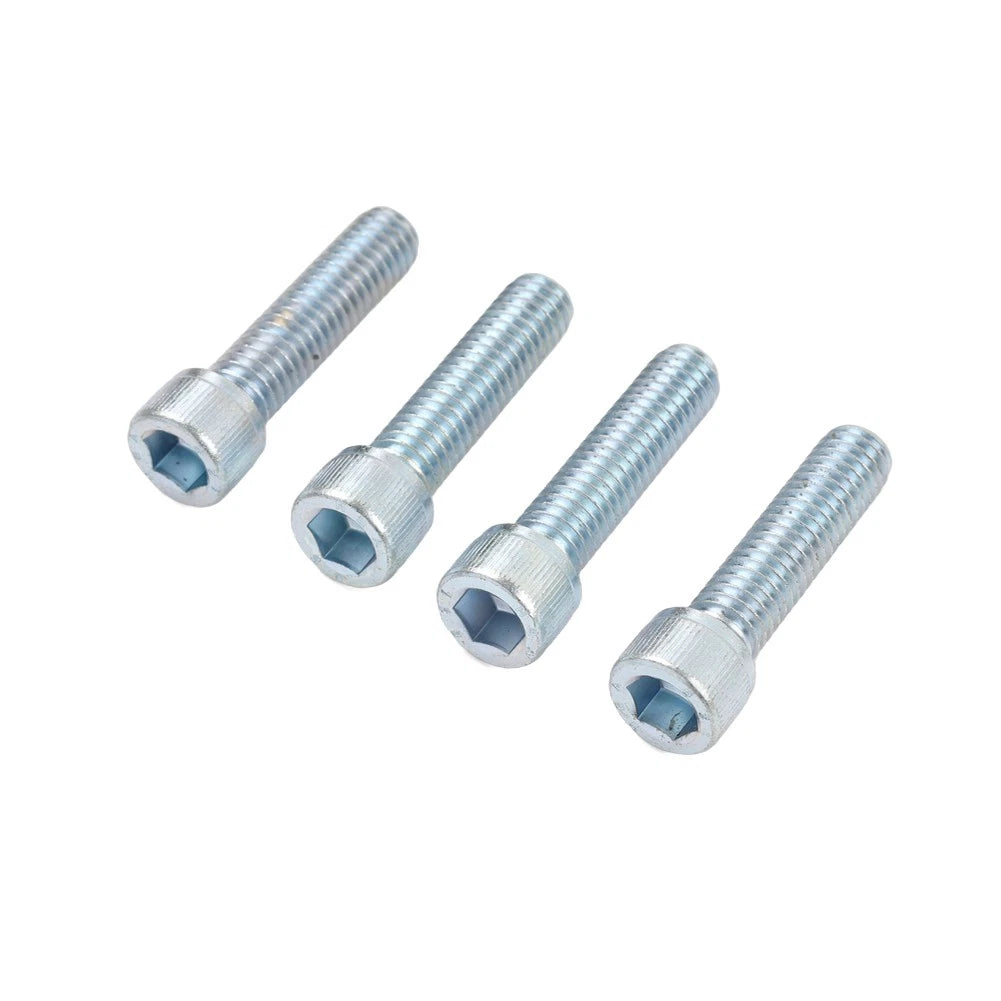 Set of 4 Footpeg Passenger Bracket Bolt Screws for Harley Sportster XL883 XL1200