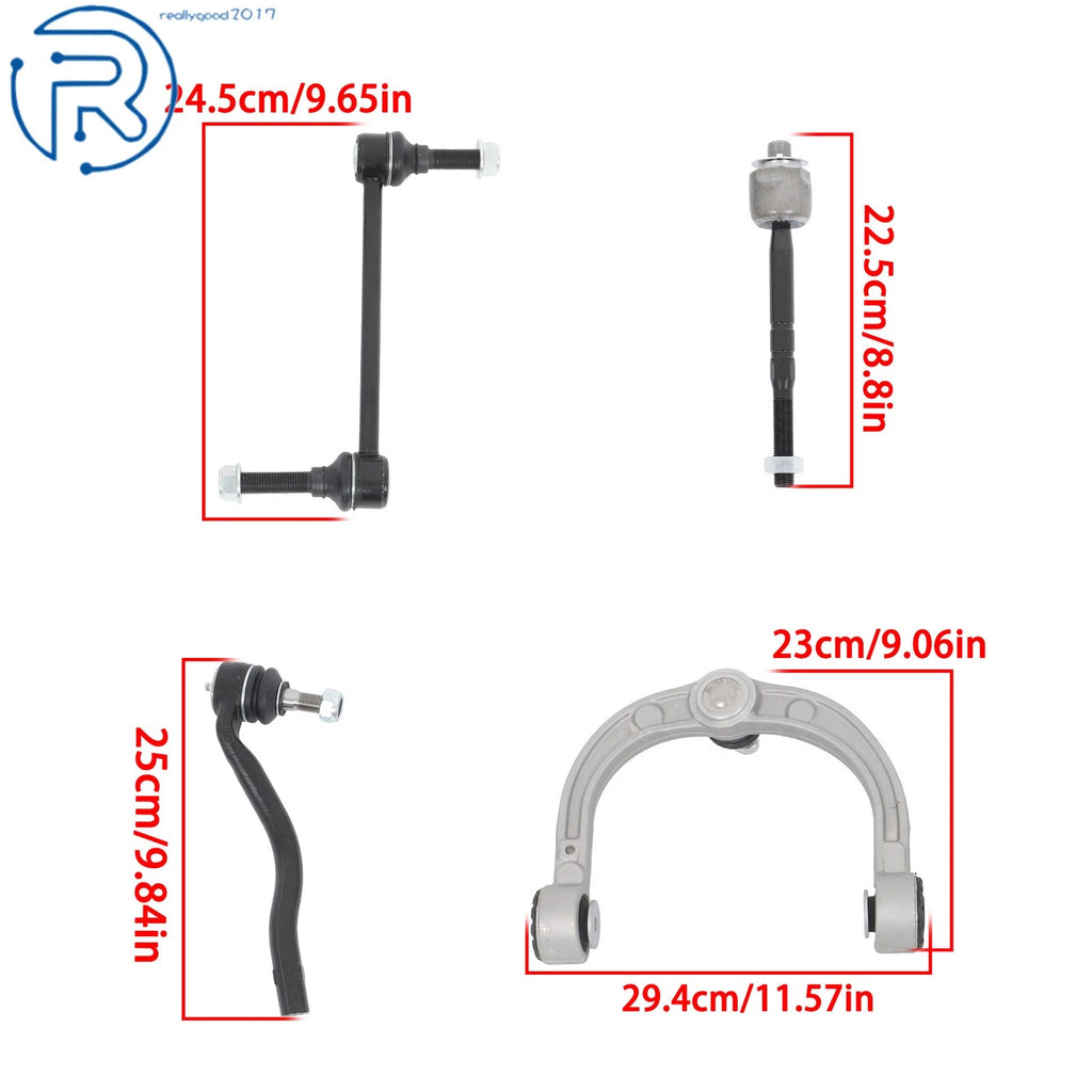 Set of 2 Front Upper Control Arms with Ball Joints for Mercedes ML350 ML450 (2006–2011)
