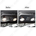 Carbon Fiber Look Roof Reading Lamp Light Cover for Ford Mustang (2015-2021)
