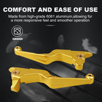 Anodized Brake Levers & Clutch Levers for Harley Road King Electra Glide (1994–2023)