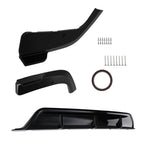 3PC Rear Bumper Diffuser Lip ABS Gloss Black for BMW G05 X5 M Sport (2019–2025)