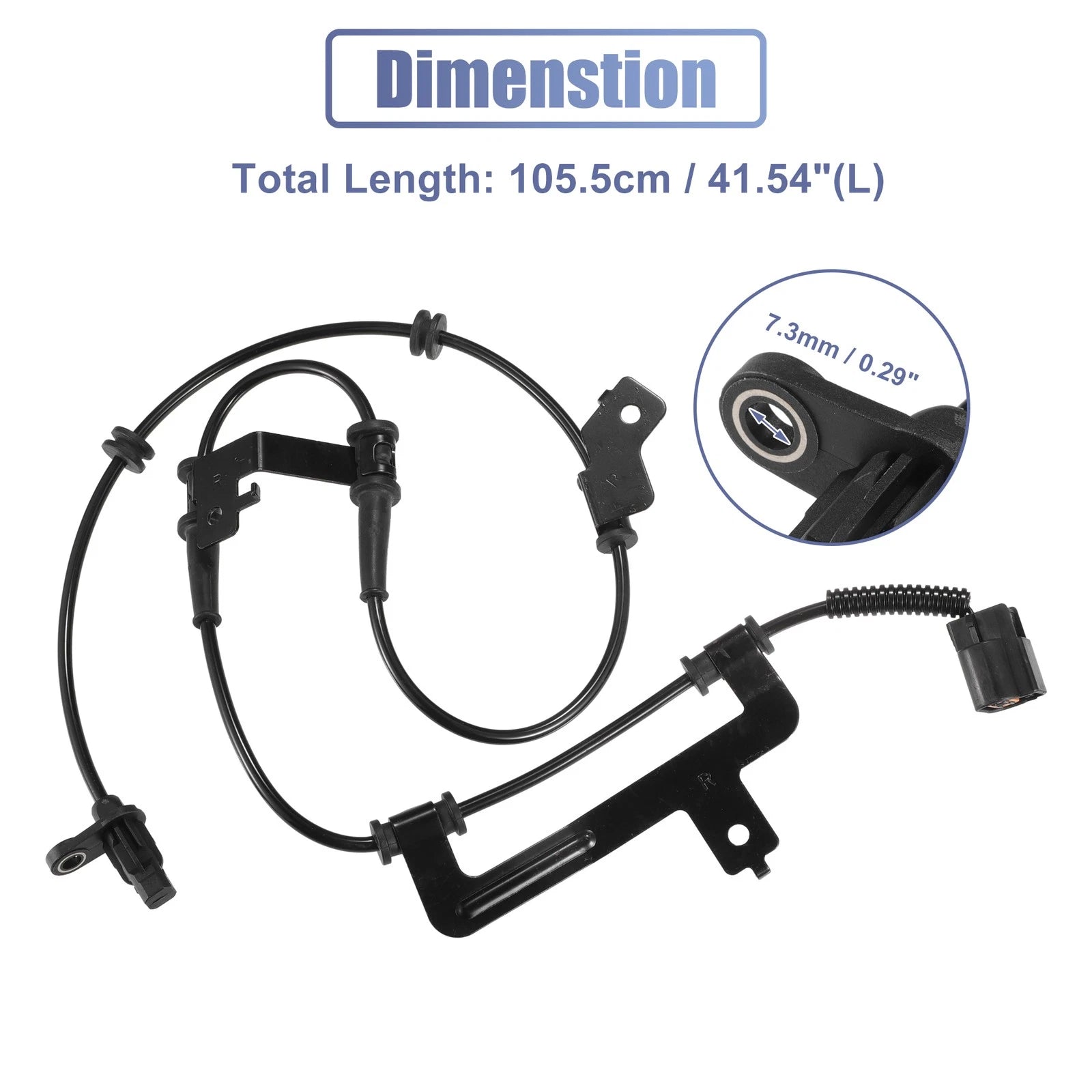 1pc ABS Wheel Speed Sensor for Hyundai I20 (2008–2014) No. 956711J000