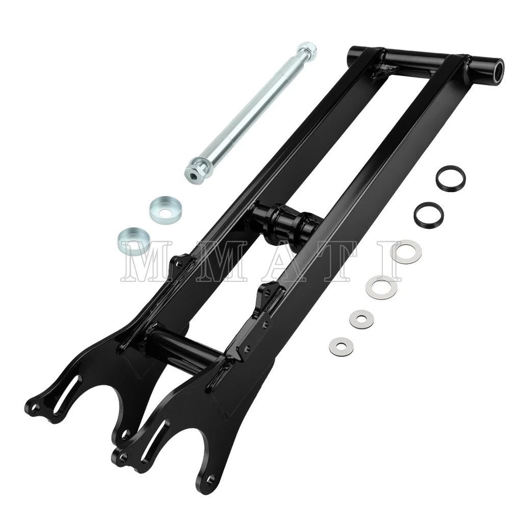 Set of 2 Extended Rear Swingarm for Yamaha Banshee YFZ350 (1987–2006) +6" Black