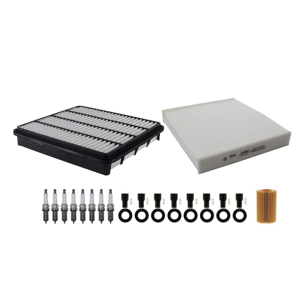 Tune Up Kit with NGK 8 Spark Plugs & Boots for Lexus LX570, Tundra (2007–2021)