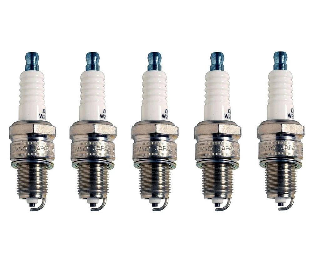 Set of 5 Denso U-Groove Spark Plugs (Gap 0.032) for