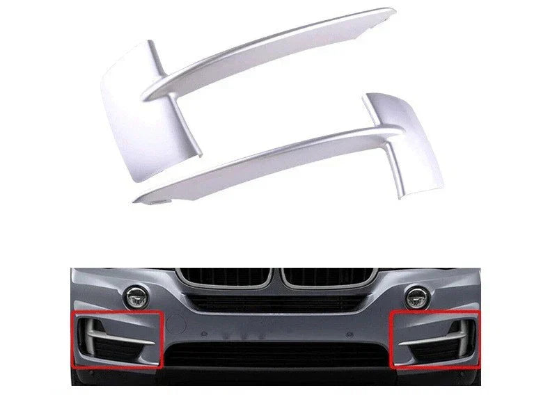 2 x Front Bumper Lower Grille Trim Cover for BMW X5 (2014–2017)