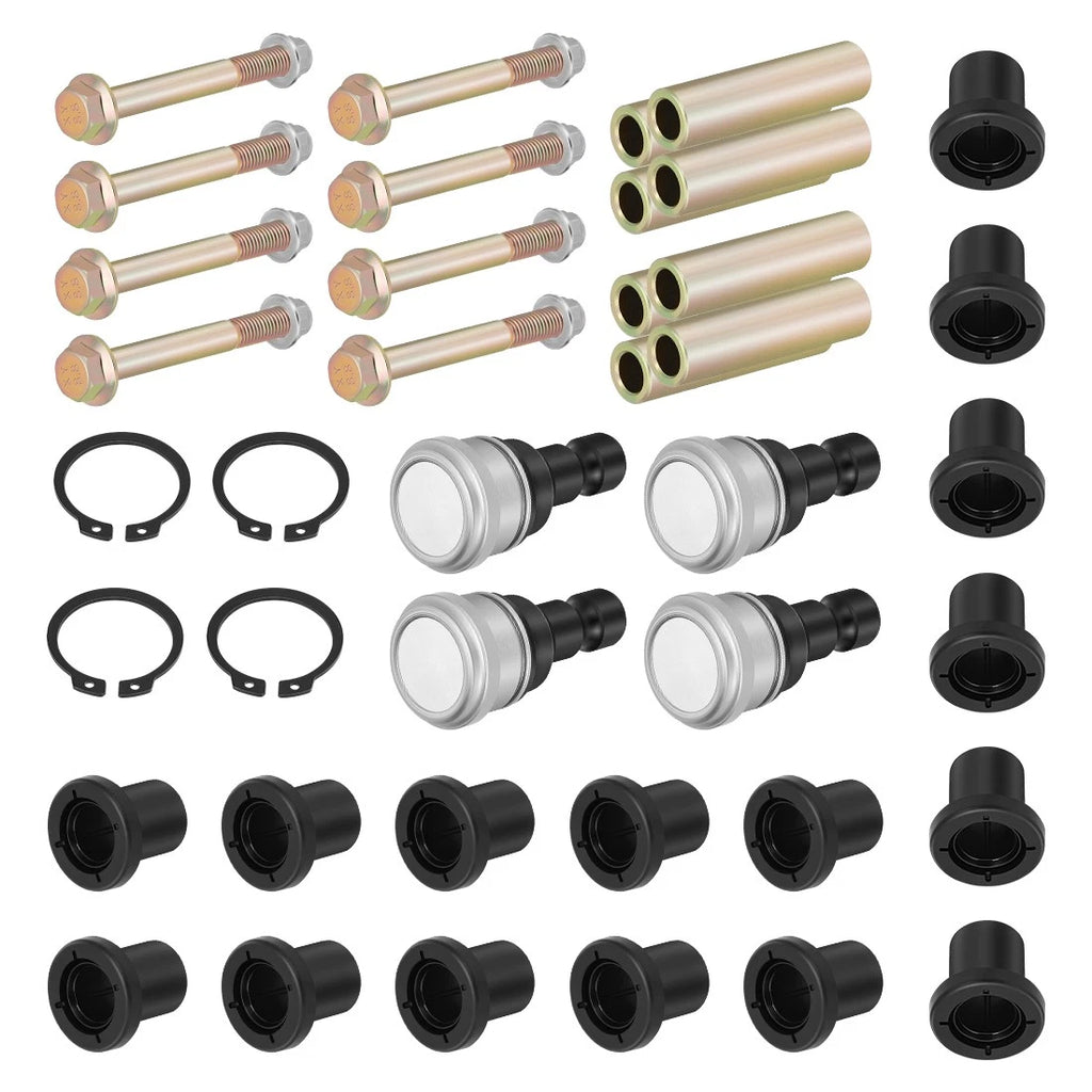 Front A-Arm Bushing Ball Joint Kit for Polaris Scrambler 850, Sportsman 550, 1000