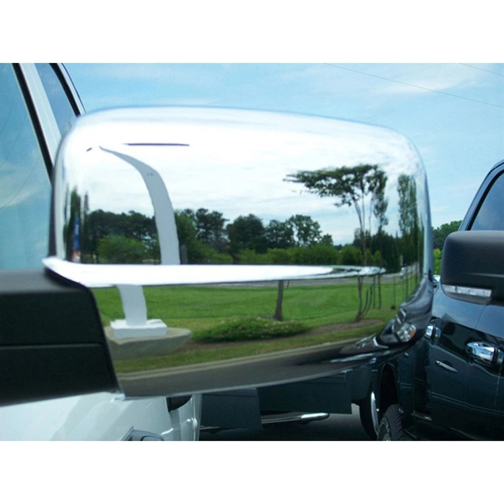 Mirror Covers for 2011-2018 Dodge Ram 1500 (Chrome Full) - BCIM040