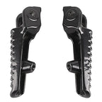 Rider Front Foot Pegs Footrests for Honda CBR600RR (2003-2014) Black