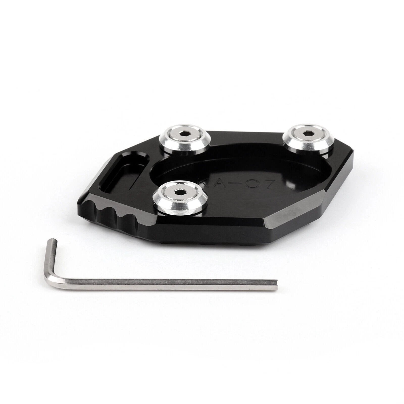 Kickstand Side Stand Plate Pad for Kawasaki Ninja 250 300 Z250 (2014–2015)