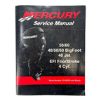 Service Manual for Mercury 90-866917 50/60 BigFoot 40 Jet EFI FourStroke (1990–2023)