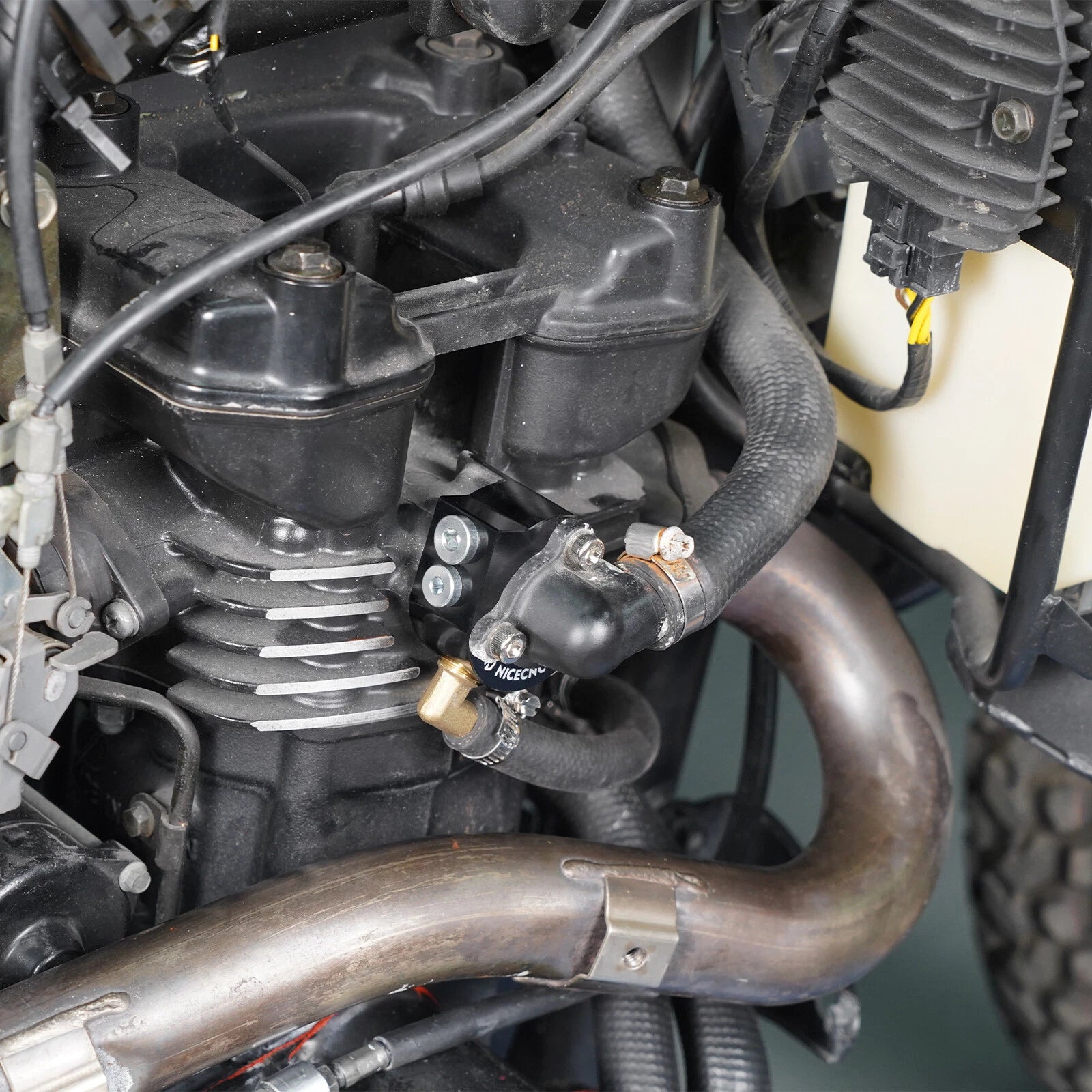 Upgraded Cooling System Modification Kit for Kawasaki KLR650 (1987–2024)